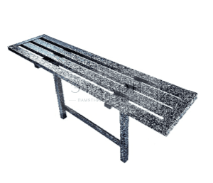 Скамейка. Покрытие-полимер. Размер 100х20см.