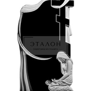 Скульптурный памятник ПСА-003. Скорбящий ангел.